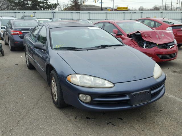 2B3HD56J7YH293523 - 2000 DODGE INTREPID E GREEN photo 1