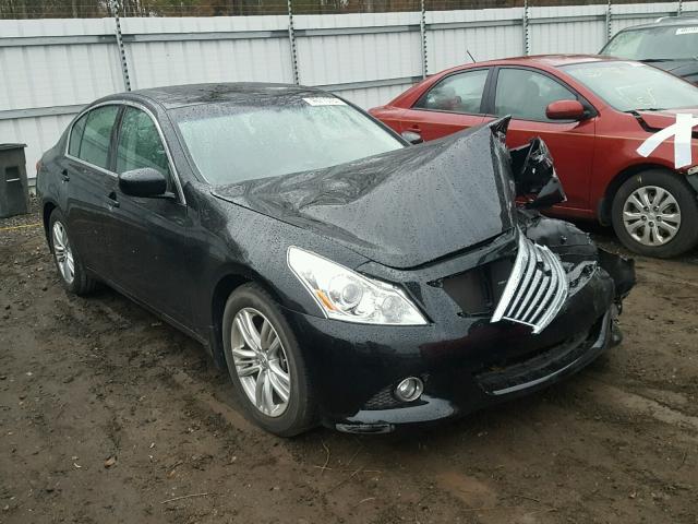 JN1CV6AP5AM401098 - 2010 INFINITI G37 BASE BLACK photo 1