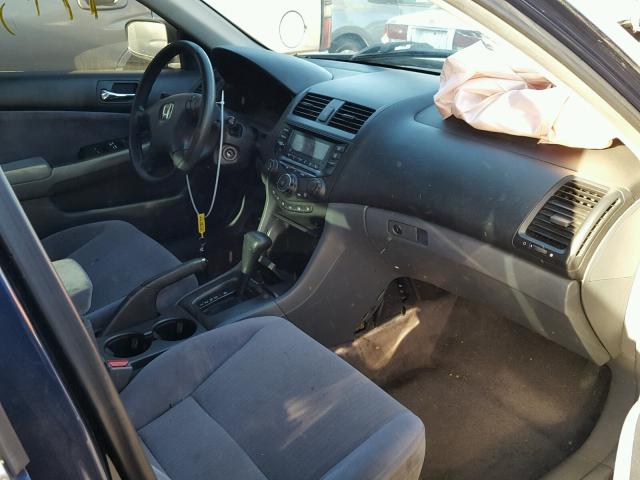 JHMCM56363C053223 - 2003 HONDA ACCORD LX BLUE photo 5