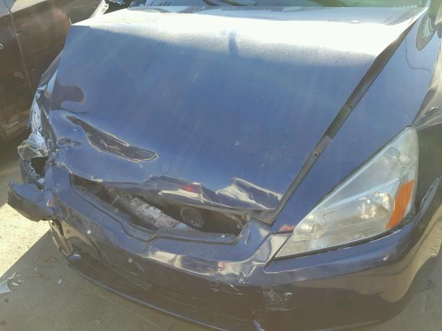 JHMCM56363C053223 - 2003 HONDA ACCORD LX BLUE photo 7