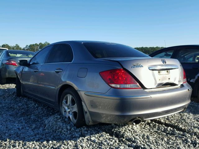 JH4KB16638C004508 - 2008 ACURA RL ნაცრისფერი ფოტო 3