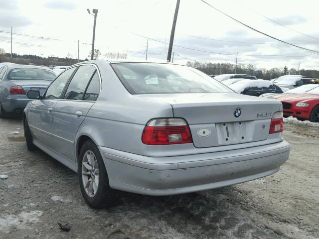 WBADT43483G031164 - 2003 BMW 525 I AUTO SILVER photo 3