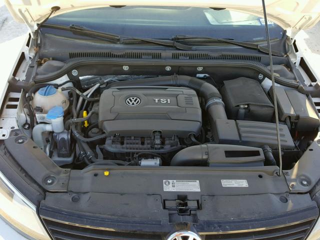 3VWD17AJ3EM237937 - 2014 VOLKSWAGEN JETTA SE أبيض صورة 7