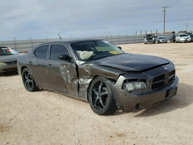 2B3KA43G78H198462 - 2008 DODGE CHARGER GRAY photo 1