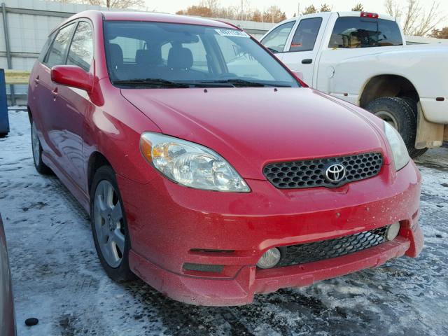 2T1KR32E33C001615 - 2003 TOYOTA COROLLA MA RED photo 1