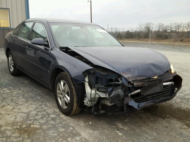 2G1WB58K679232442 - 2007 CHEVROLET IMPALA LS BLUE photo 1