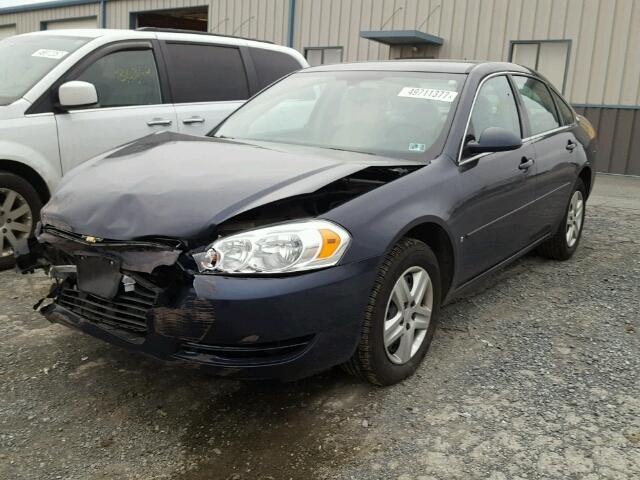 2G1WB58K679232442 - 2007 CHEVROLET IMPALA LS BLUE photo 2