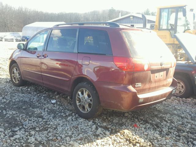 5TDBA23C56S066024 - 2006 TOYOTA SIENNA LE BURGUNDY photo 3