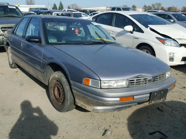 1G3WH54TXMD378121 - 1991 OLDSMOBILE CUTLASS SU BLUE photo 1