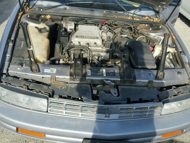 1G3WH54TXMD378121 - 1991 OLDSMOBILE CUTLASS SU BLUE photo 7