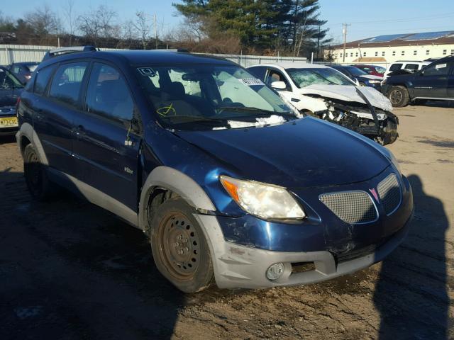 5Y2SL65846Z430510 - 2006 PONTIAC VIBE BLUE photo 1