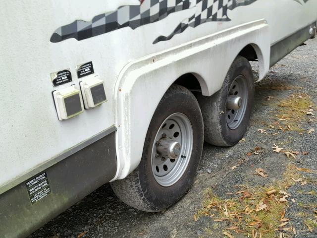 4X4TASD226J152019 - 2006 WILDWOOD TRAILER WHITE photo 8