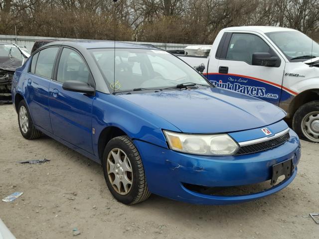 1G8AZ52F73Z137326 - 2003 SATURN ION LEVEL BLUE photo 1