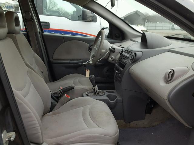 1G8AZ52F73Z137326 - 2003 SATURN ION LEVEL BLUE photo 5