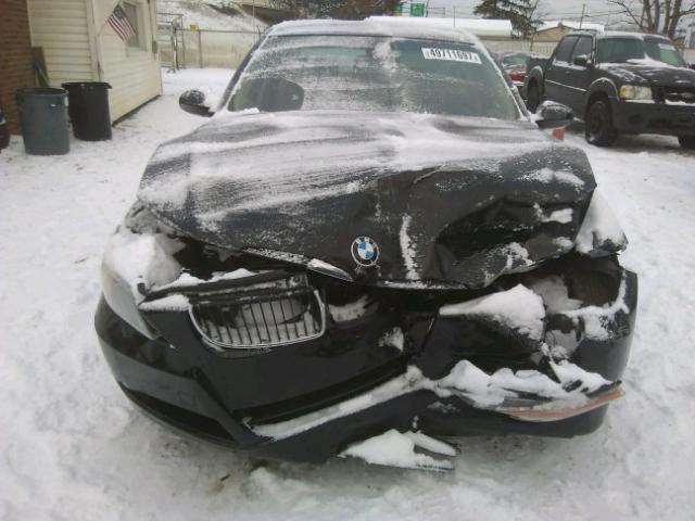 WBAVB17556NK36157 - 2006 BMW 325 I AUTO BLACK photo 9