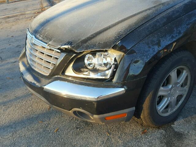 2C8GF68464R597656 - 2004 CHRYSLER PACIFICA BLACK photo 9