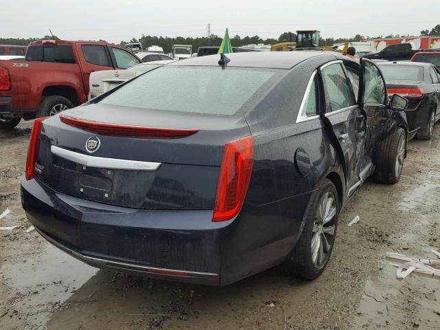 2G61N5S39D9215031 - 2013 CADILLAC XTS BLUE photo 4