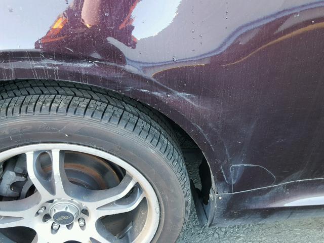 JTKJF5C75B3010316 - 2011 TOYOTA SCION TC 勃艮第红 照片 9