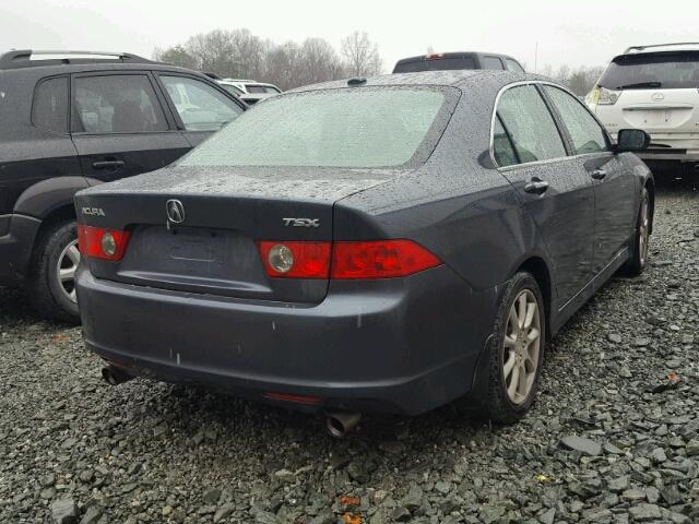 JH4CL96856C015587 - 2006 ACURA TSX GRAY photo 4