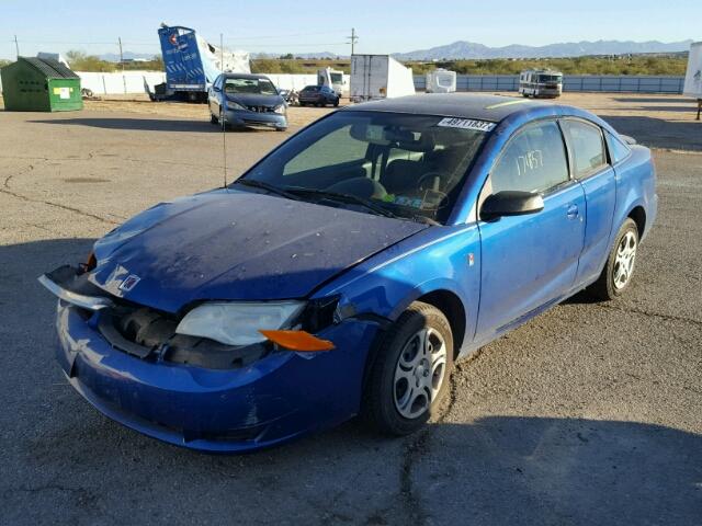 1G8AN14F35Z169582 - 2005 SATURN ION LEVEL BLUE photo 2