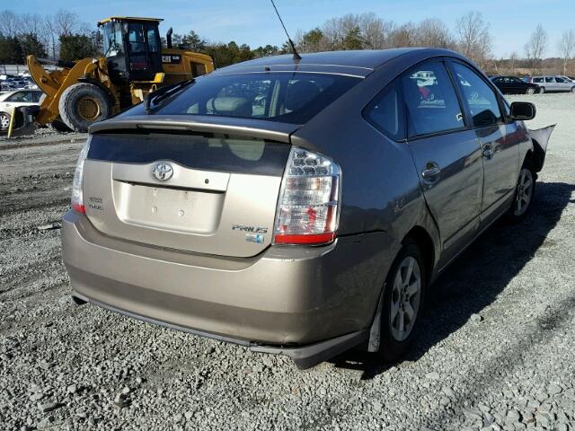 JTDKB20U877678742 - 2007 TOYOTA PRIUS GOLD photo 4