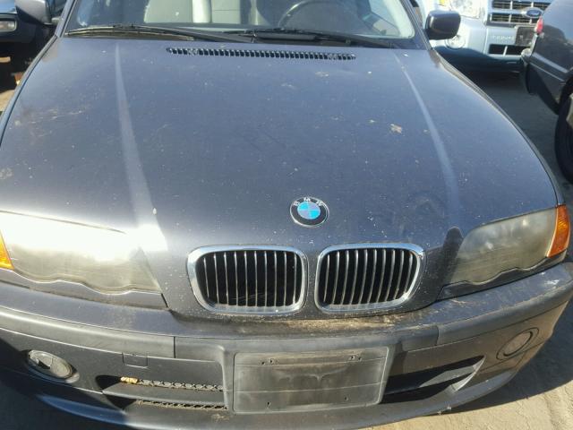 WBAAV53431FJ71502 - 2001 BMW 330 I GRAY photo 7