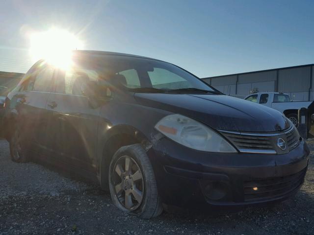 3N1BC11E37L400277 - 2007 NISSAN VERSA S BLUE photo 1