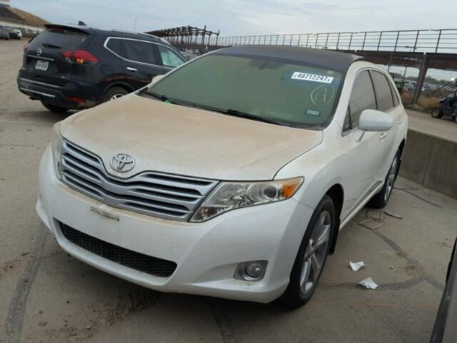 4T3ZK3BB0CU047031 - 2012 TOYOTA VENZA LE WHITE photo 2