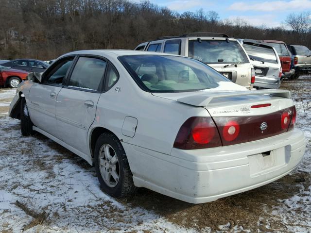 2G1WH52K149177188 - 2004 CHEVROLET IMPALA LS WHITE photo 3