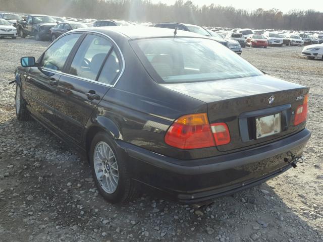 WBAAM5338YFR15468 - 2000 BMW 328 I BLACK photo 3