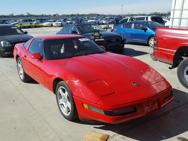 1G1YY23P3N5118658 - 1992 CHEVROLET CORVETTE RED photo 1