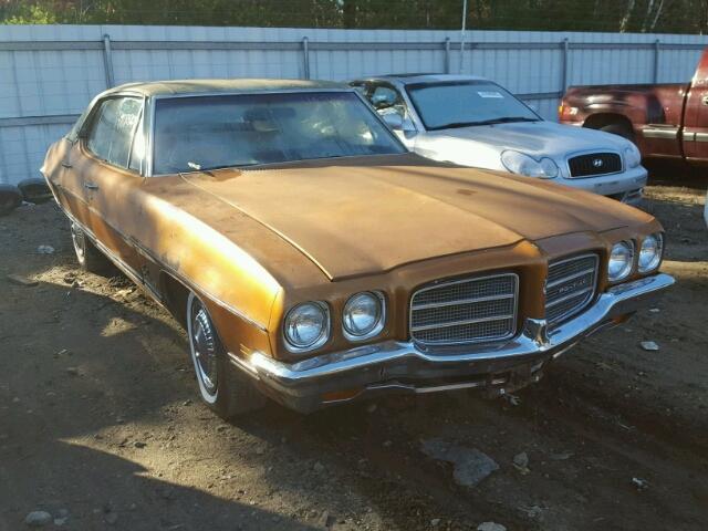 2G39M2P157830 - 1972 PONTIAC LEMANS GOLD photo 1