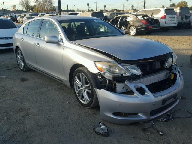 JTHBC96S675003283 - 2007 LEXUS GS 450H SILVER photo 1