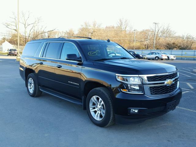 1GNSKJKC5FR286052 - 2015 CHEVROLET SUBURBAN K BLACK photo 1