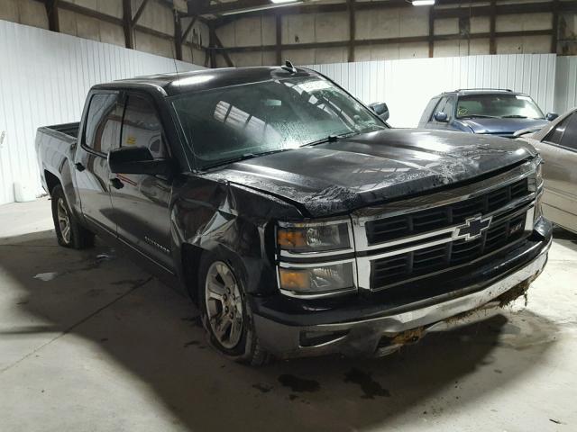 3GCUKREC9FG142970 - 2015 CHEVROLET SILVERADO BLACK photo 1