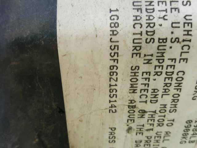 1G8AJ55F66Z165142 - 2006 SATURN ION LEVEL GRAY photo 10