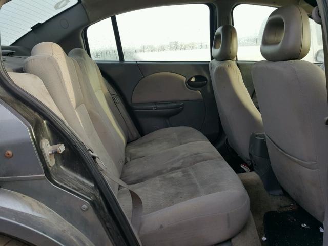 1G8AJ55F66Z165142 - 2006 SATURN ION LEVEL GRAY photo 6