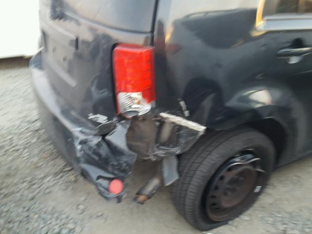 JTLZE4FE9B1128497 - 2011 TOYOTA SCION XB შავი ფოტო 9