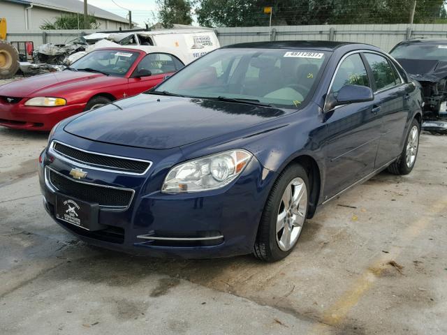 1G1ZH57B894164566 - 2009 CHEVROLET MALIBU 1LT 蓝色 照片 2