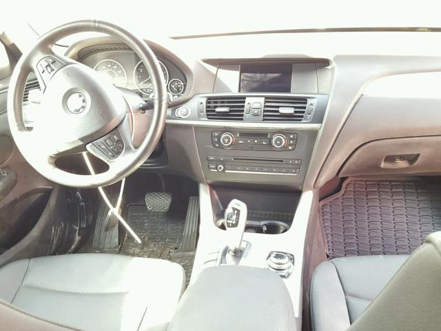 5UXWX5C5XBL700618 - 2011 BMW X3 XDRIVE2 BLUE photo 9