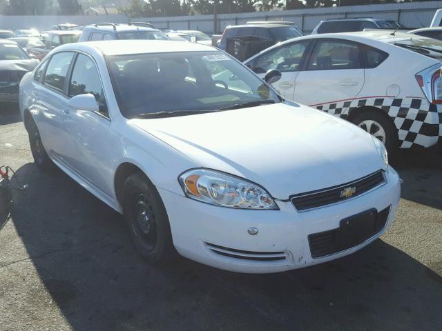 2G1WD5EM2B1175065 - 2011 CHEVROLET IMPALA POL WHITE photo 1