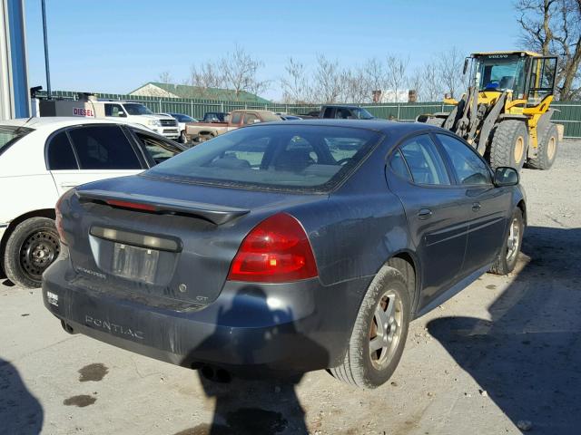 2G2WP522041373510 - 2004 PONTIAC GRAND PRIX Կապույտ լուսանկար 4