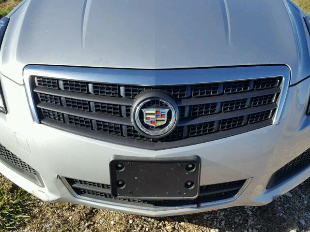 1G6AA5RA8E0104384 - 2014 CADILLAC ATS SILVER photo 9