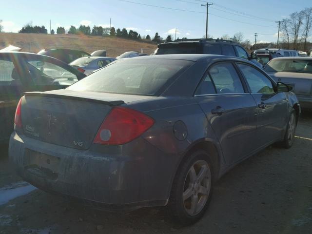 1G2ZG57N984102830 - 2008 PONTIAC G6 BASE GRAY photo 4