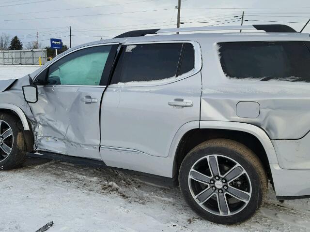 1GKKNXLS9HZ179294 - 2017 GMC ACADIA DEN SILVER photo 9