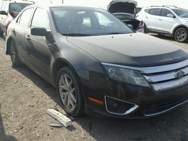 3FAHP0JG8AR165263 - 2010 FORD FUSION SEL BLACK photo 1