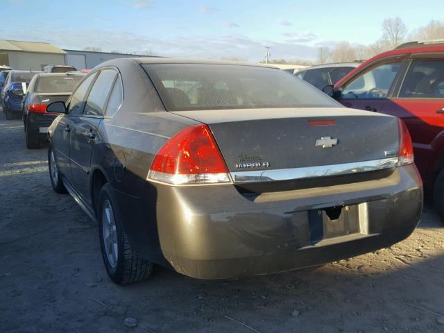 2G1WF5EK7B1147643 - 2011 CHEVROLET IMPALA LS GRAY photo 3