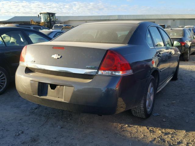 2G1WF5EK7B1147643 - 2011 CHEVROLET IMPALA LS GRAY photo 4