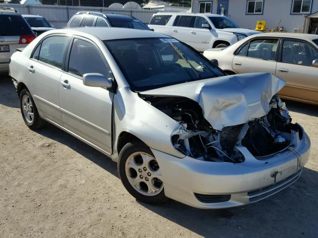 1NXBR32E74Z262231 - 2004 TOYOTA COROLLA CE SILVER photo 1