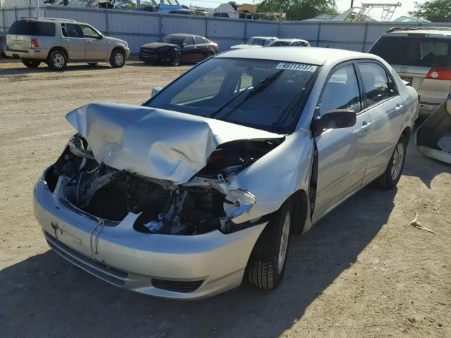 1NXBR32E74Z262231 - 2004 TOYOTA COROLLA CE SILVER photo 2